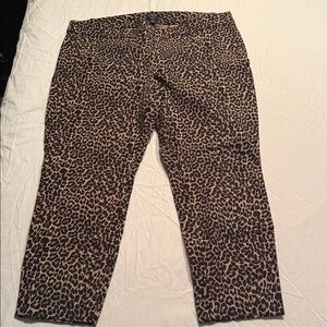 J. Crew Leopard Print Winnie Pants